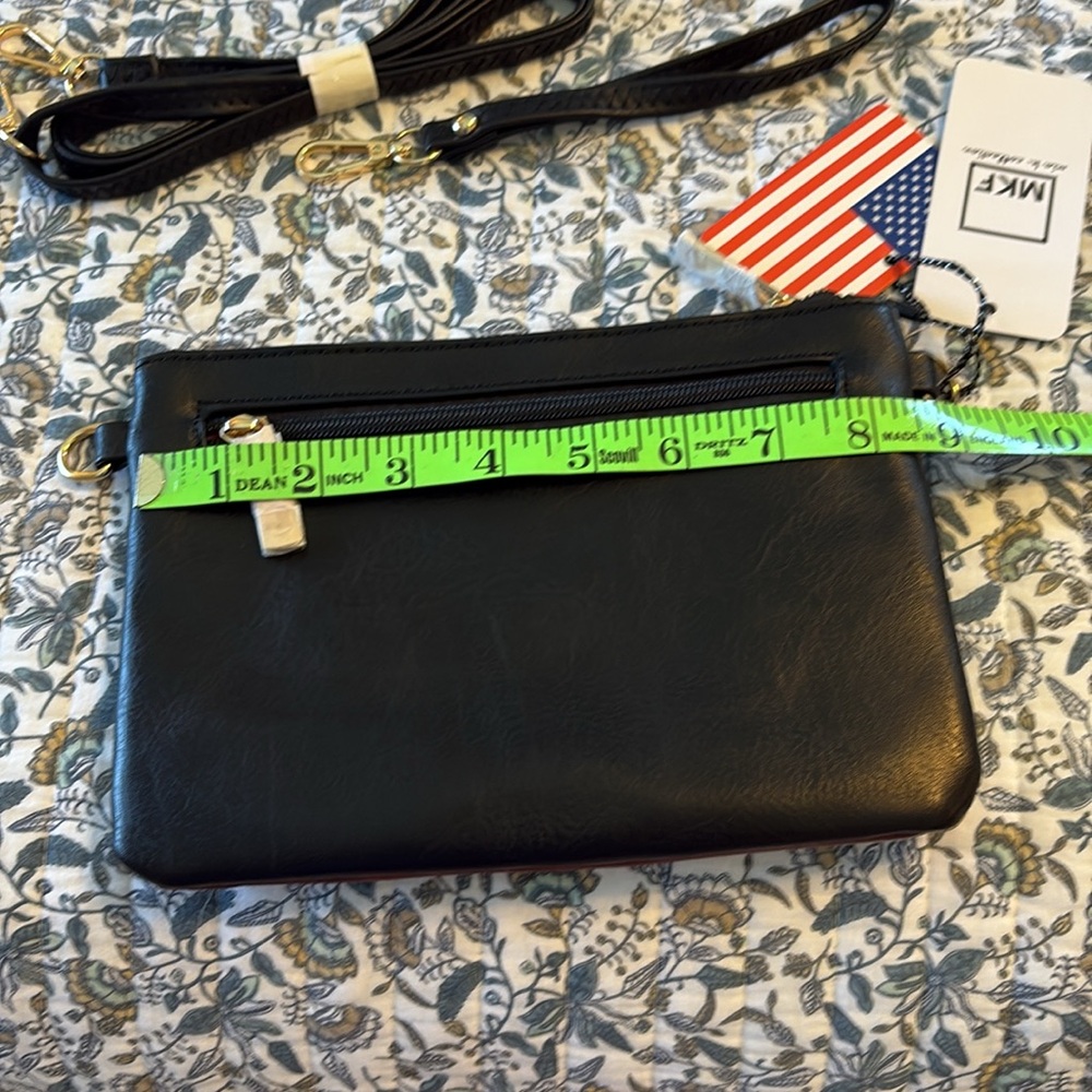 MKF Collection American Flag Crossbody Bag - Picture 3 of 5